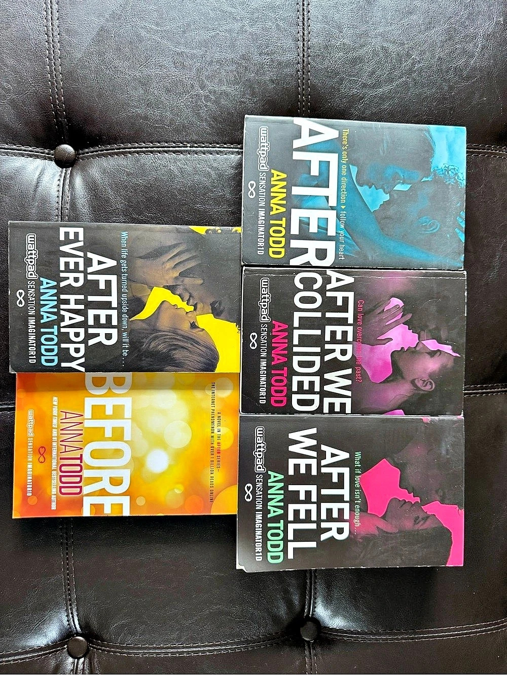 null After Series by Anna Todd 5-Book Set by Anna Todd